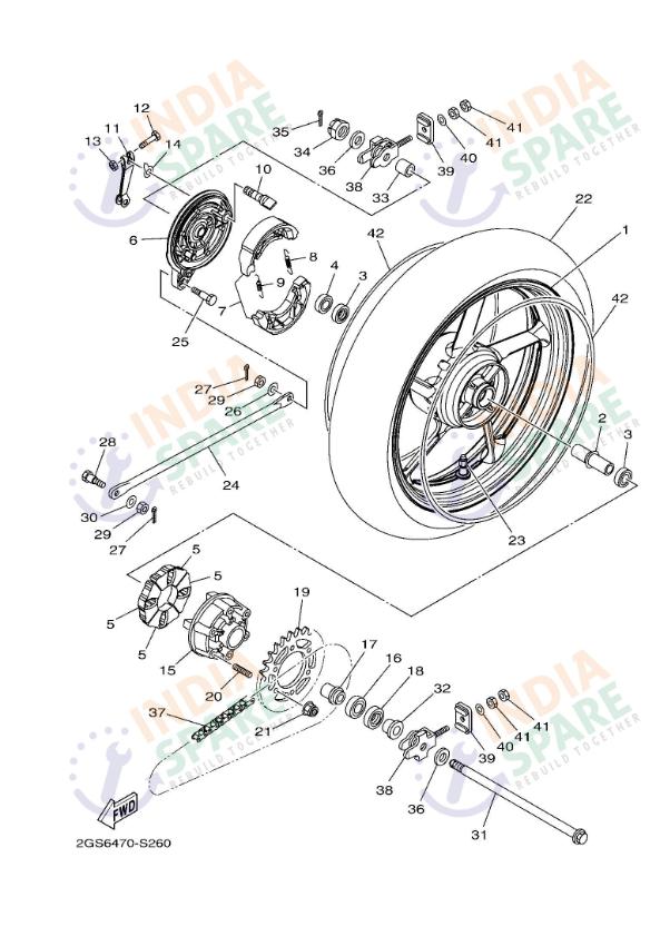 REAR WHEEL